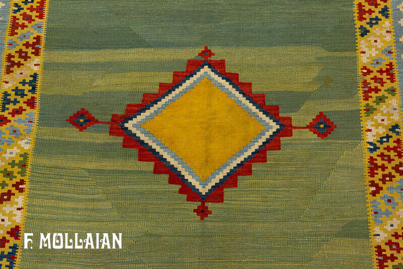 Antique Persian Kashkai (Qshqay) Kilim  n°:32077225